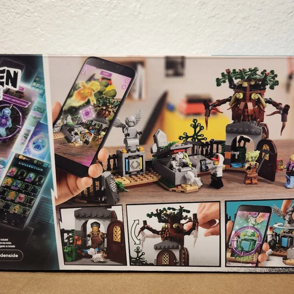 LEGO Hidden Side Graveyard Mystery 70420 Building Kit SET NEW App Toy AR Interac